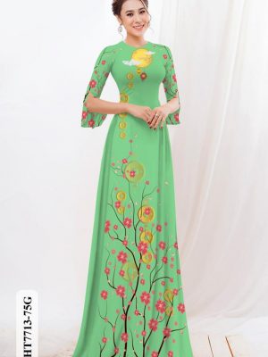 1607149838 vai ao dai hoa dao mac tet (15)